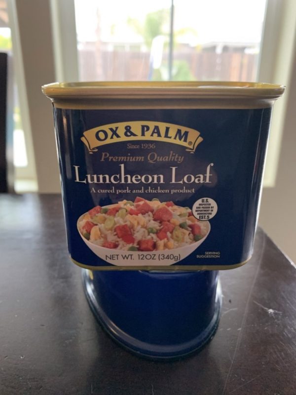 OX & Palm  Luncheon Loaf