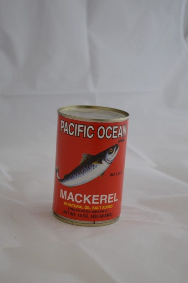 Pacific Ocean Mackerel In Natural Oil